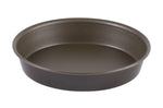 Tourtière ronde unie Gobel anti-adhérent fond fixe - 28cm