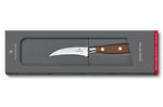 Couteau bec d'oiseau Victorinox Grand Maître Wood forgé 8cm manche érable