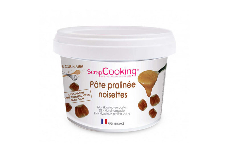 Pâte pralinée de noisettes Scrapcooking 200g