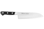 Couteau santoku japonais Misono UX10 alvéolé 18cm