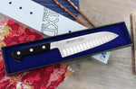 Couteau santoku japonais Misono UX10 alvéolé 18cm