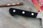 Couteau santoku japonais Misono UX10 alvéolé 18cm