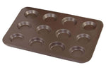 Plaque à 12 mini tartelettes Gobel anti-adhérent