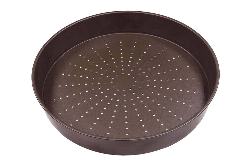 Moule à flan perforé Gobel anti-adhérent fond mobile - Diamètre 27cm