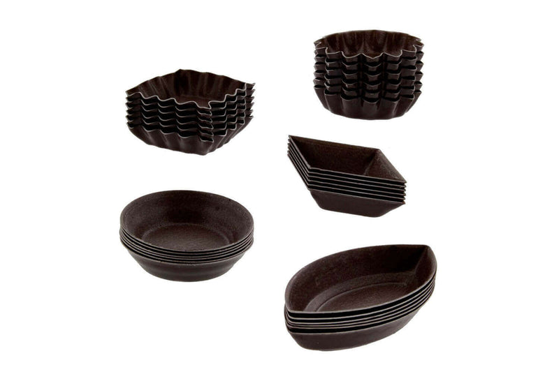 Boîte 30 petits-fours Gobel anti-adhérent - 5 formes