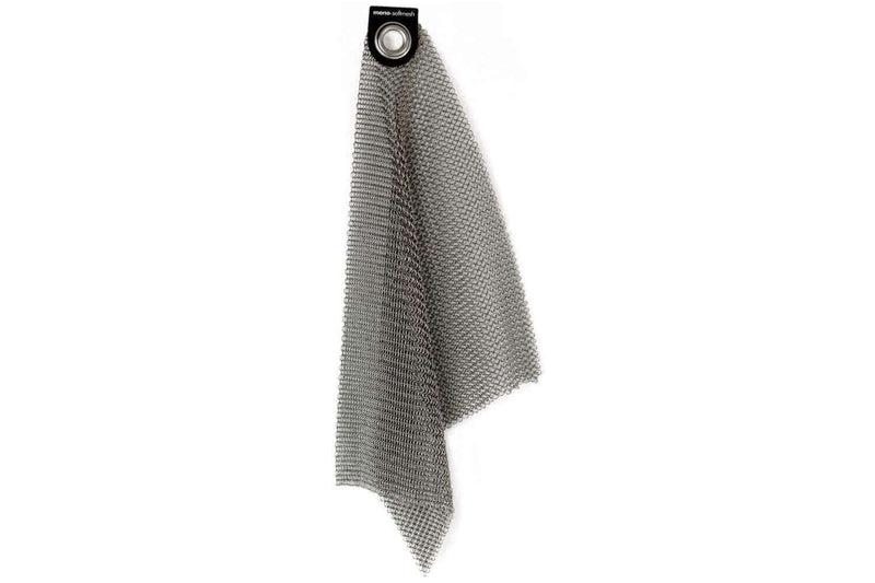 Chiffon de nettoyage acier Inoxydable 18/10 30cm maille décapante Mono Softmesh