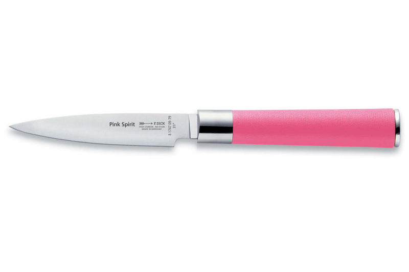 Couteau d'office Dick Pink Spirit lame 9cm manche rose