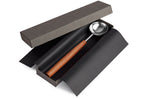 Cuillère doseuse à café Triangle Sense 15ml en inox manche prunier
