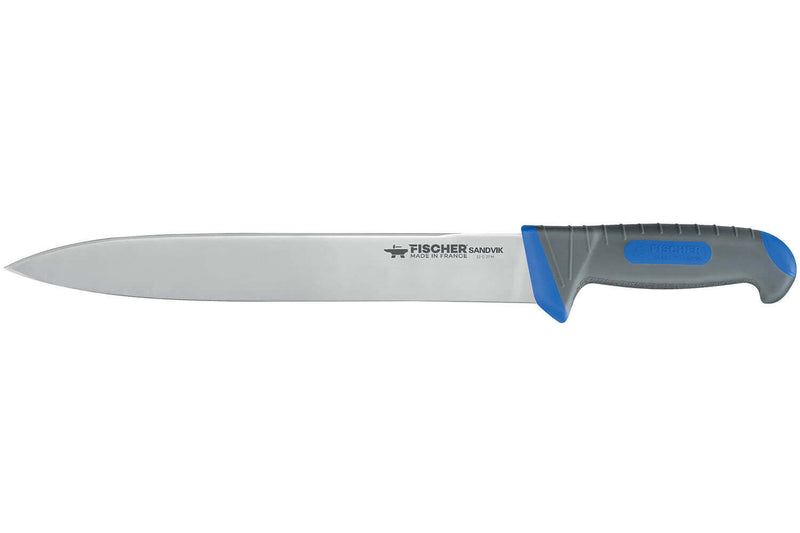 Couteau à saigner double tranchant 30cm Fischer SWE-STEEL manche ultra confort
