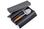 Coupe-fromage Triangle Sense en inox 18/10 et manche prunier