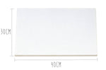 Planche à découper polyéthylène blanc HD500 avec pieds 40x30cm