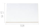 Planche à découper polyéthylène blanc HD500 avec pieds 53x32,5cm
