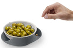 Bol de service Joseph Joseph Double-Dish avec base de récupération des déchets