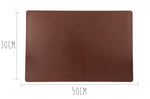 Planche à découper polyéthylène marron HD500 avec pieds 50x30cm