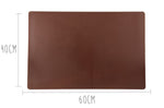 Planche à découper polyéthylène marron HD500 avec pieds 60x40cm