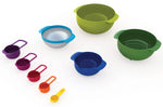 Set de 9 bols/passoires/doseurs Joseph Joseph Nest Plus 9 emboîtables multicolores