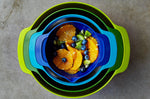 Set de 9 bols/passoires/doseurs Joseph Joseph Nest Plus 9 emboîtables multicolores