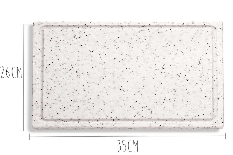 Planche de découpe DICK marbrée 35x26x2cm