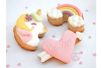 Moule à gâteau Scrapcooking en silicone - Multi-licorne