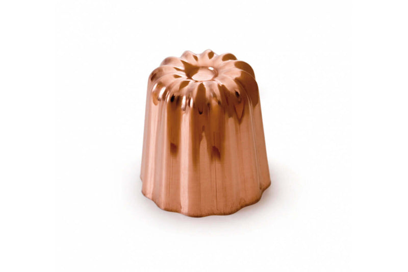 Moule à cannelé De Buyer en cuivre diamètre 45mm