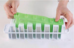 Kit moule à glace Silikomart L'Italiano : 2 moules en silicone et 2 supports en synthétique
