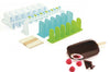 Kit moule à glace Silikomart L'Italiano : 2 moules en silicone et 2 supports en synthétique
