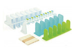 Kit moule à glace Silikomart L'Italiano : 2 moules en silicone et 2 supports en synthétique