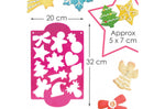 Plaque découpoir Scrapcooking en ABS - Multi Noël