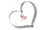 Emporte pièce XXL Scrapcooking en inox - Différentes formes - Coeur
