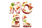 Kit letter cake Noël Scrapcooking 4 gabarits - Réutilisable