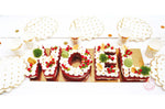 Kit letter cake Noël Scrapcooking 4 gabarits - Réutilisable
