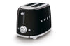Toaster Smeg 2 tranches années 50 - Noir