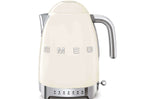 Bouilloire Smeg température réglable années 50 1,7l - Crème