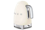 Bouilloire Smeg température réglable années 50 1,7l - Crème