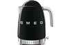Bouilloire Smeg température réglable années 50 1,7l - Noir
