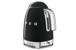 Bouilloire Smeg température réglable années 50 1,7l - Noir