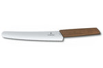 Bloc 6 couteaux de cuisine Victorinox Swiss Modern manches noyer