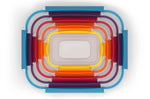 Set de 5 boîtes de conservation Joseph Joseph Nest Lock multicolores + couvercles