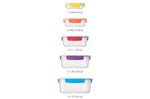 Set de 5 boîtes de conservation Joseph Joseph Nest Lock multicolores + couvercles