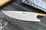 Couteau de chef Güde THE KNIFE 26cm unique et design manche olivier