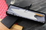 Couteau de chef Güde THE KNIFE 26cm unique et design manche olivier