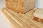Boîte à pain avec couvercle réversible en bambou Joseph Joseph Bread Bin blanche