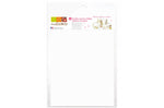 6 feuilles azyme striées blanches spécial nougat Scrapcooking