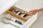Range-couverts Joseph Joseph DrawerStore Bamboo compact