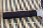 Couteau bunka japonais artisanal Takeshi Saji R2 Damas 18cm