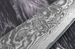 Couteau universel japonais artisanal Takeshi Saji R2 Nickel Damas 13,5cm