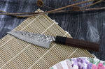 Couteau universel japonais artisanal Takeshi Saji R2 Nickel Damas 13,5cm