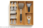 Organisateur de tiroir Joseph Joseph DrawerStore Bamboo pour ustensiles et couverts