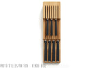Range-couteaux à 2 niveaux Joseph Joseph DrawerStore Bamboo pour tiroir