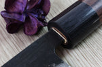 Couteau funayuki japonais artisanal Nishida Shirogami 15cm